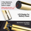 Edelstahlschnurloser USB-Wiederaufladbarer T-Blade-Haarschneider